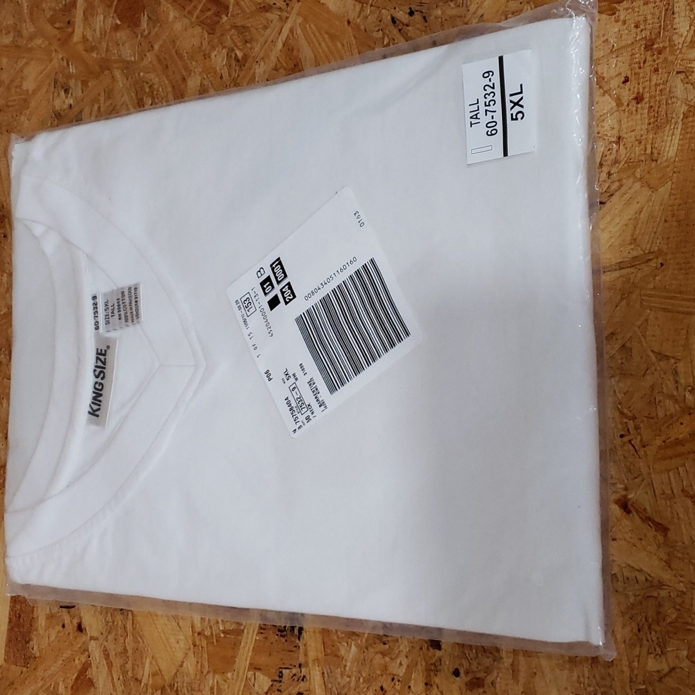 KingSize V-Neck Tee 5XLT